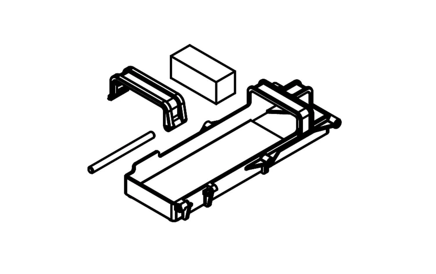Amewi Support De L'accumulateur RCX10 - Off-Road Implusion 3 Amewi Support De L'accumulateur RCX10 - Off-Road Implusion