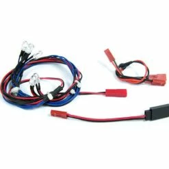 Yeah Racing Éclairage Pour Modèles Réduits Set, Blanc/rouge - Accessoires RC