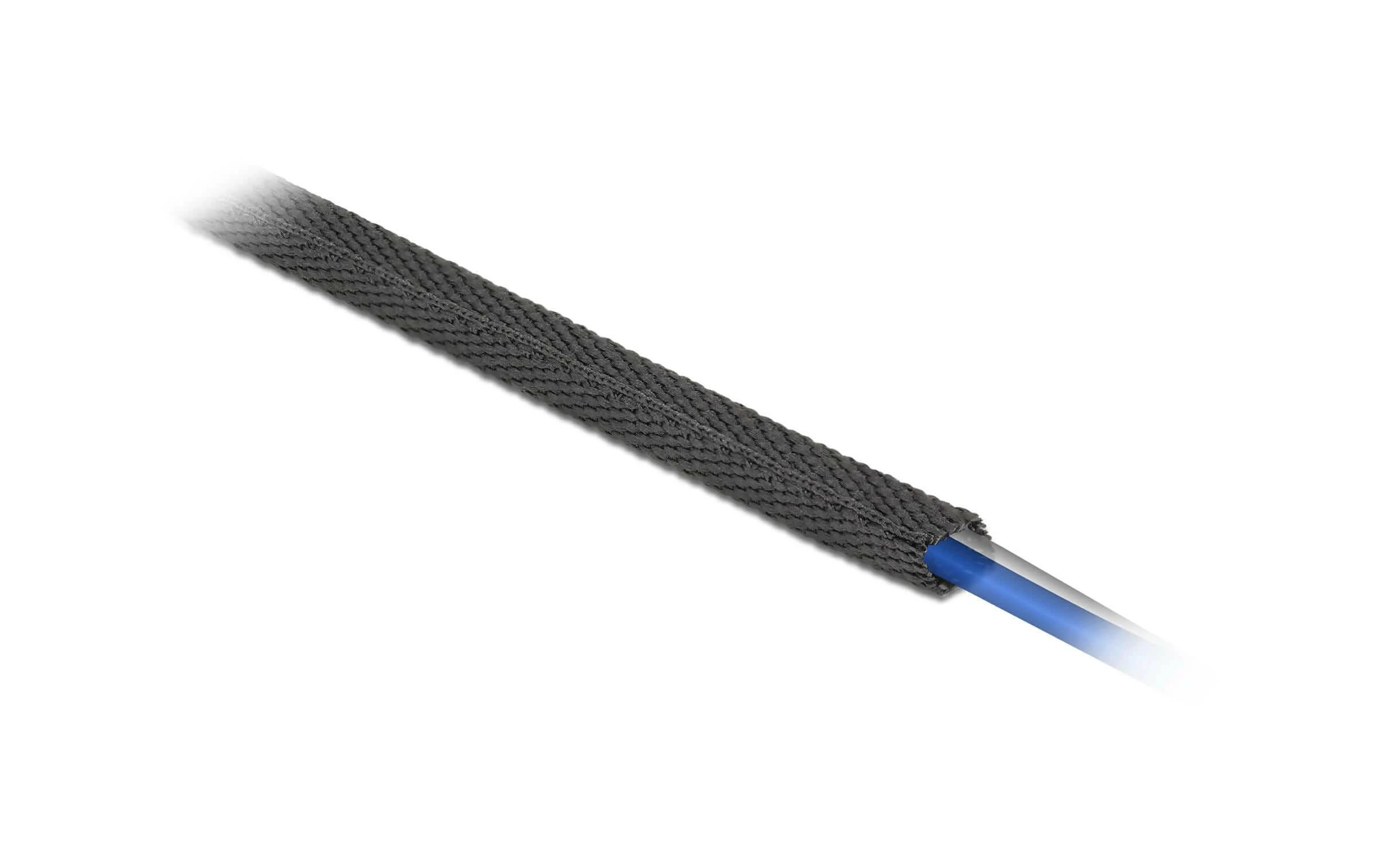 DeLock Manchon En Tissu Thermorétractable 2 M X 20 Mm Noir - Matières 5 DeLock Manchon En Tissu Thermorétractable 2 M X 20 Mm Noir - Matières – Image 3