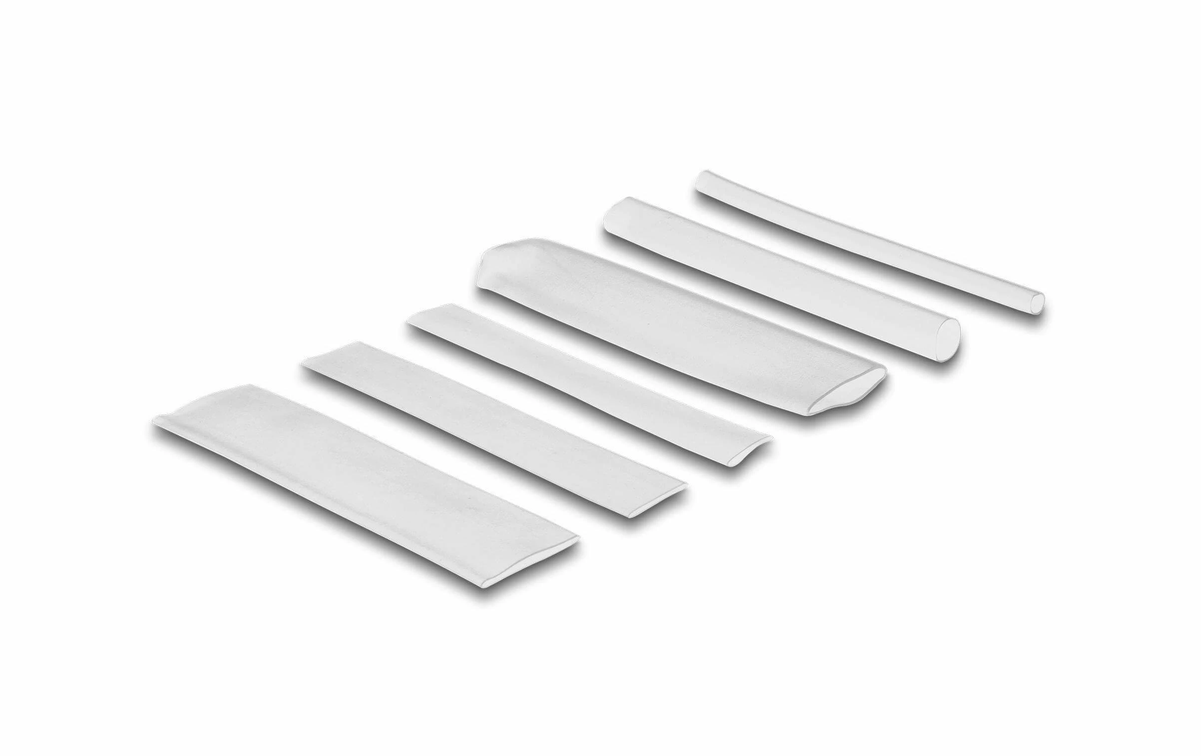 DeLock Gaine Thermorétractable 100 Pièces Boîte D'assortiment, Transparente - Matières 5 DeLock Gaine Thermorétractable 100 Pièces Boîte D'assortiment, Transparente - Matières – Image 3