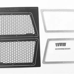 RC4WD Grille De Protection Pour Modèles Réduits Lunette Arrière Latérale, SCX10 II Cherokee - Accessoires RC
