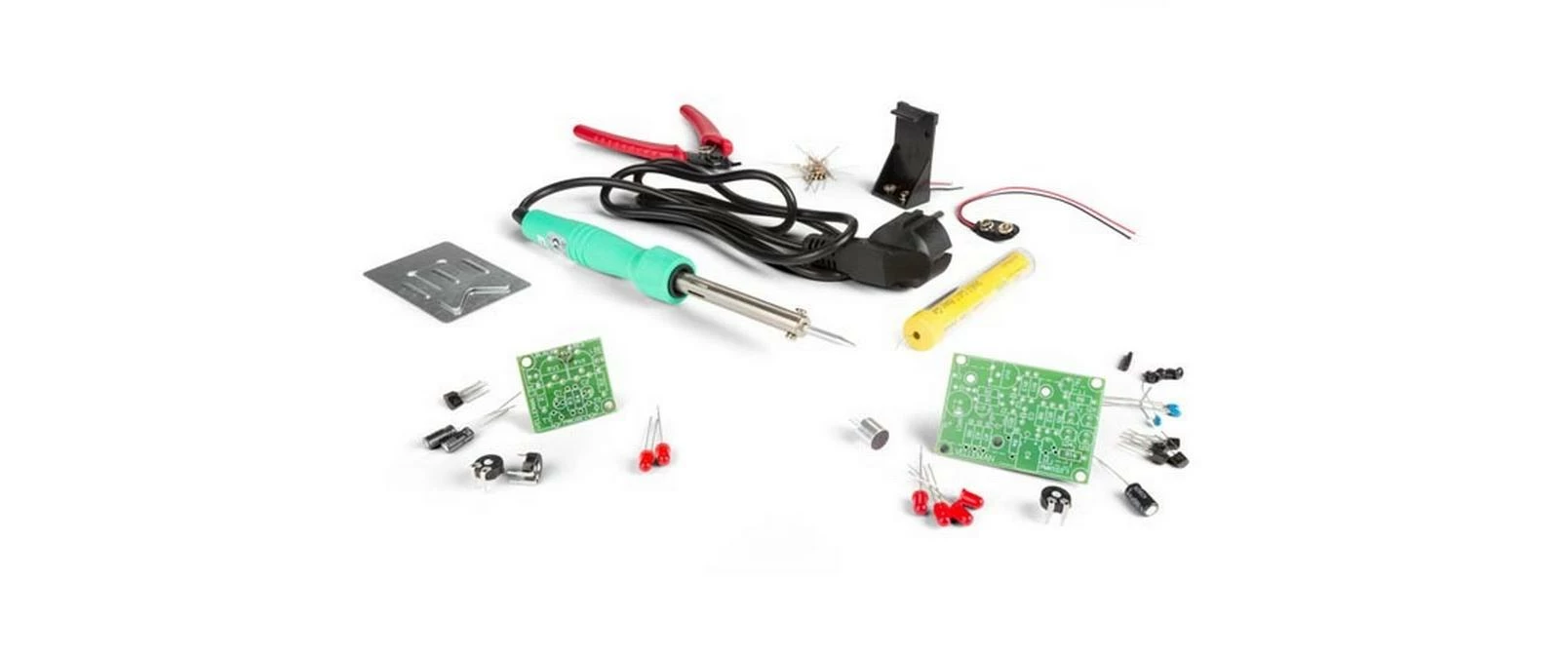 Whadda Kit De Montage Kit De Démarrage Pour Le Soudage - Éléctronique RC 3 Whadda Kit De Montage Kit De Démarrage Pour Le Soudage - Éléctronique RC