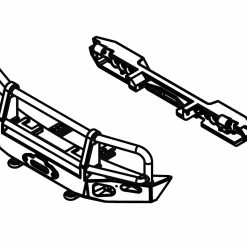 Amewi Pare-chocs Avant Et Arrière RCX10 - Off-Road Implusion