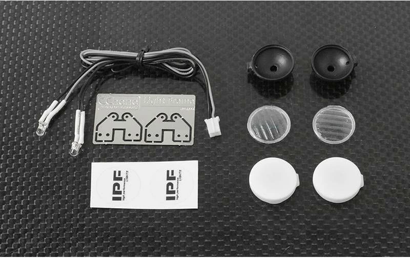 RC4WD Phares Pour Modèles Réduits CCHand LED Avec LED, 2 Pièces - Accessoires RC 3 RC4WD Phares Pour Modèles Réduits CCHand LED Avec LED, 2 Pièces - Accessoires RC