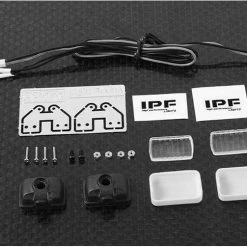 RC4WD Phares Pour Modèles Réduits CCHand LED Avec LED, 2 Pièces - Accessoires RC