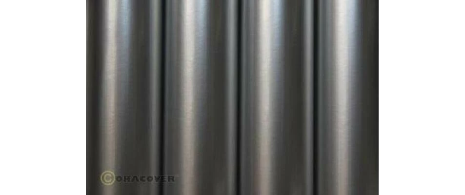 Oracover Film Thermo-rétrécissable Argenté - Matières 4 Oracover Film Thermo-rétrécissable Argenté - Matières – Image 2