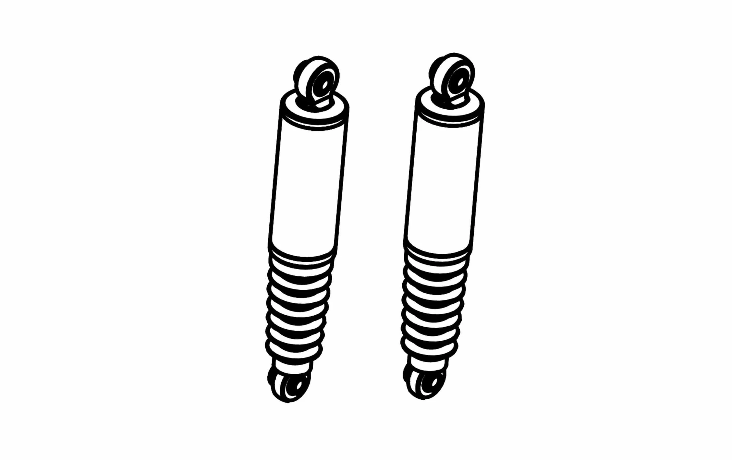 Amewi Amortisseur Set RCX10 - Off-Road Implusion 3 Amewi Amortisseur Set RCX10 - Off-Road Implusion