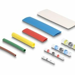 DeLock Gaine Thermorétractable 308 Pièces Boîte D'assortiment, Multicolore - Matières -Kyosho Shop unnamed file 4954