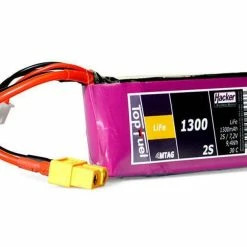 Hacker Batterie RC LiFe 1300 MAh 6.6 V 30C TopFuel ECO-X MTAG - Accus