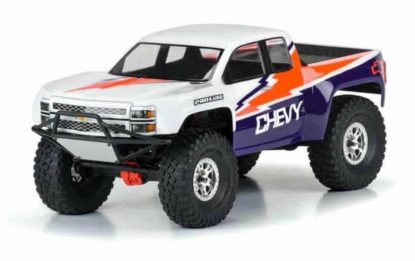 Proline Carrosserie Chevy Silverado 2015 Pre-Runner Non Peint, 1:10 - Moteurs ⋅ Régulateurs 3 Proline Carrosserie Chevy Silverado 2015 Pre-Runner Non Peint, 1:10 - Moteurs ⋅ Régulateurs