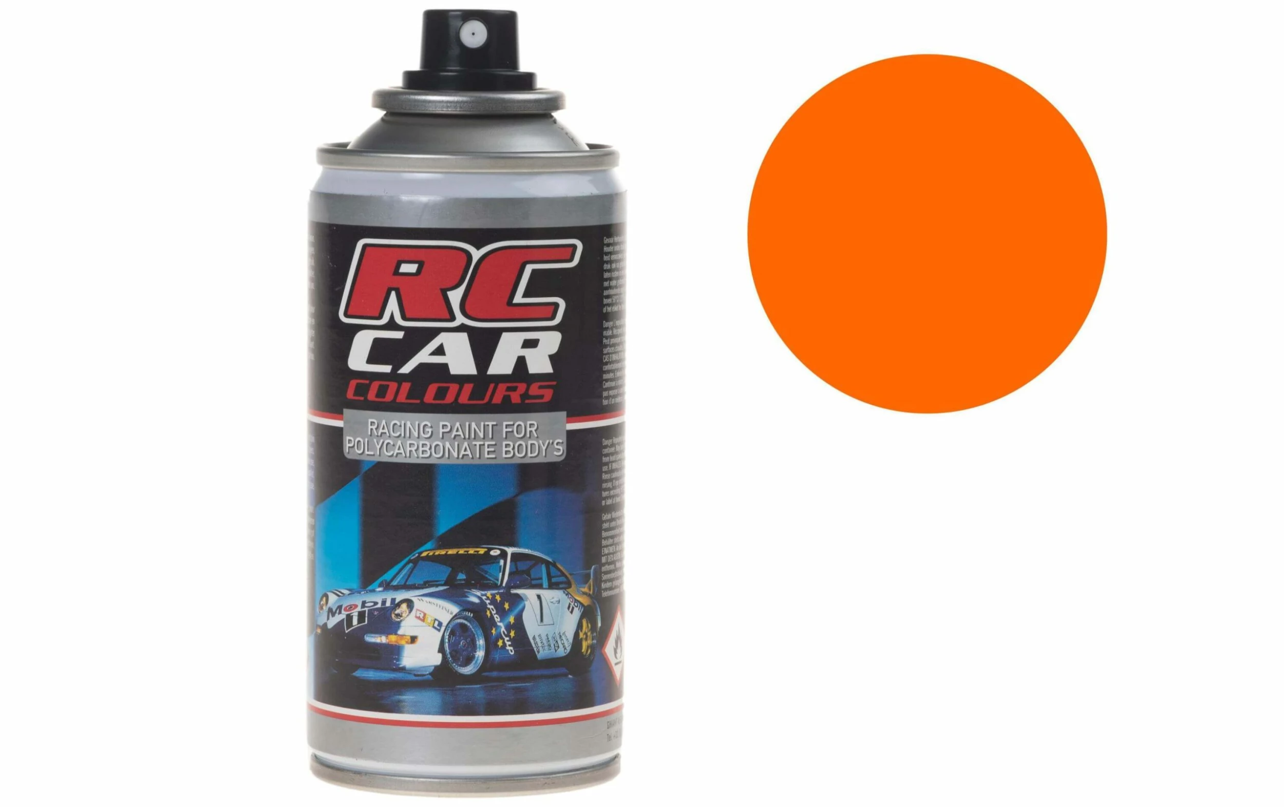 Ghiant Aérosol Pour Lexan RC CAR Honda Orange 945 150 Ml - Matières 3 Ghiant Aérosol Pour Lexan RC CAR Honda Orange 945 150 Ml - Matières