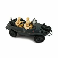 Torro Kit De Figurines Ensemble De 3 Membres D'équipage De Schwimmwagen 1:16 - Accessoires Véhicule Utilitaire