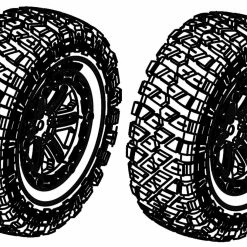Amewi Roues Complètes RCX8, 2 Pièces - Off-Road Implusion
