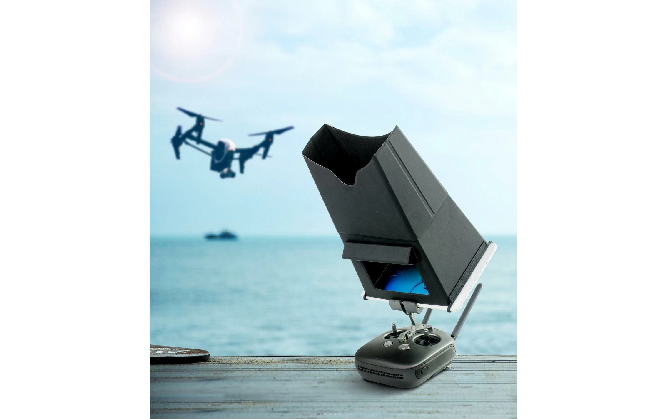 PGYTECH Pare-soleil PRO Pour Comprimés De 7,9 Po - Emetteurs ⋅ Recpteurs 5 PGYTECH Pare-soleil PRO Pour Comprimés De 7,9 Po - Emetteurs ⋅ Recpteurs – Image 3