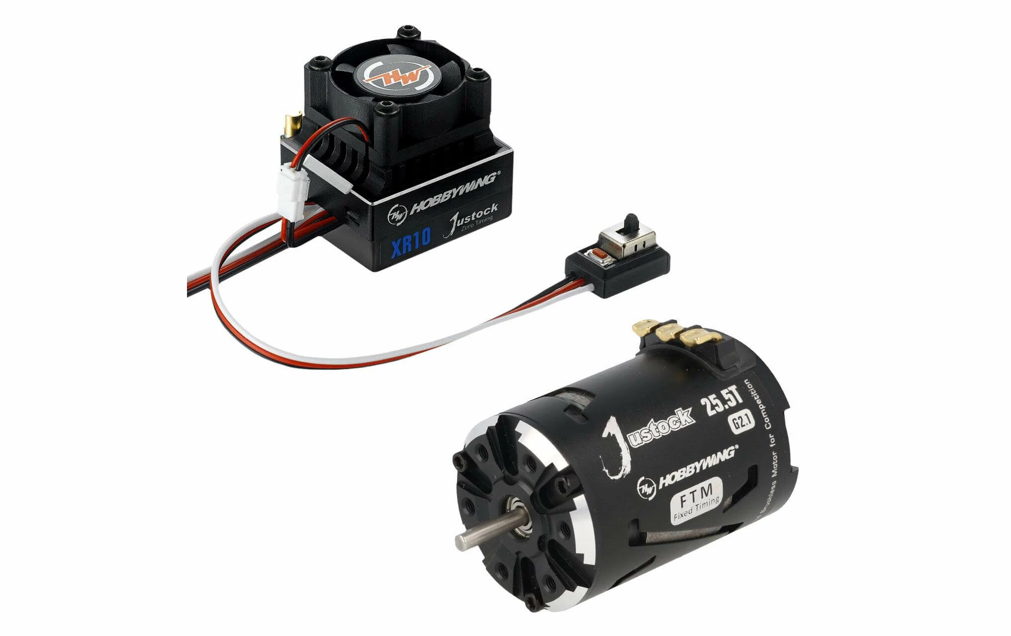 Hobbywing Kit D'entraînement Sans Brosse Xerun Justock Combo G2.1 25T, 1600KV - Moteurs ⋅ Régulateurs 3 Hobbywing Kit D'entraînement Sans Brosse Xerun Justock Combo G2.1 25T, 1600KV - Moteurs ⋅ Régulateurs