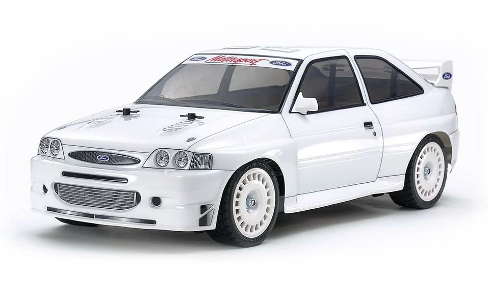 Tamiya Voiture De Tourisme Ford Escort Custom '98, TT-02 1:10, Kit De Construction - On-Road Modèle 3 Tamiya Voiture De Tourisme Ford Escort Custom '98, TT-02 1:10, Kit De Construction - On-Road Modèle