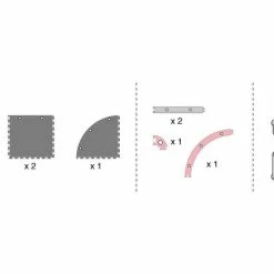 Kyosho Europe Kyosho Mini-Z GP Circuit 50x50 Corner Set Pour 1 Courbe - Moteurs ⋅ Régulateurs -Kyosho Shop unnamed file 5973