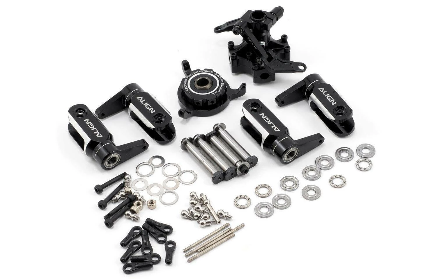 ALIGN Tête De Rotor Principal à 4 Pales 500 - Helicos Pièce De Rechange 3 ALIGN Tête De Rotor Principal à 4 Pales 500 - Helicos Pièce De Rechange