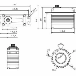 KST Servo X20-3012 Numérique HV Sans Brosse - Servos ⋅ Gyroscope -Kyosho Shop unnamed file 6028