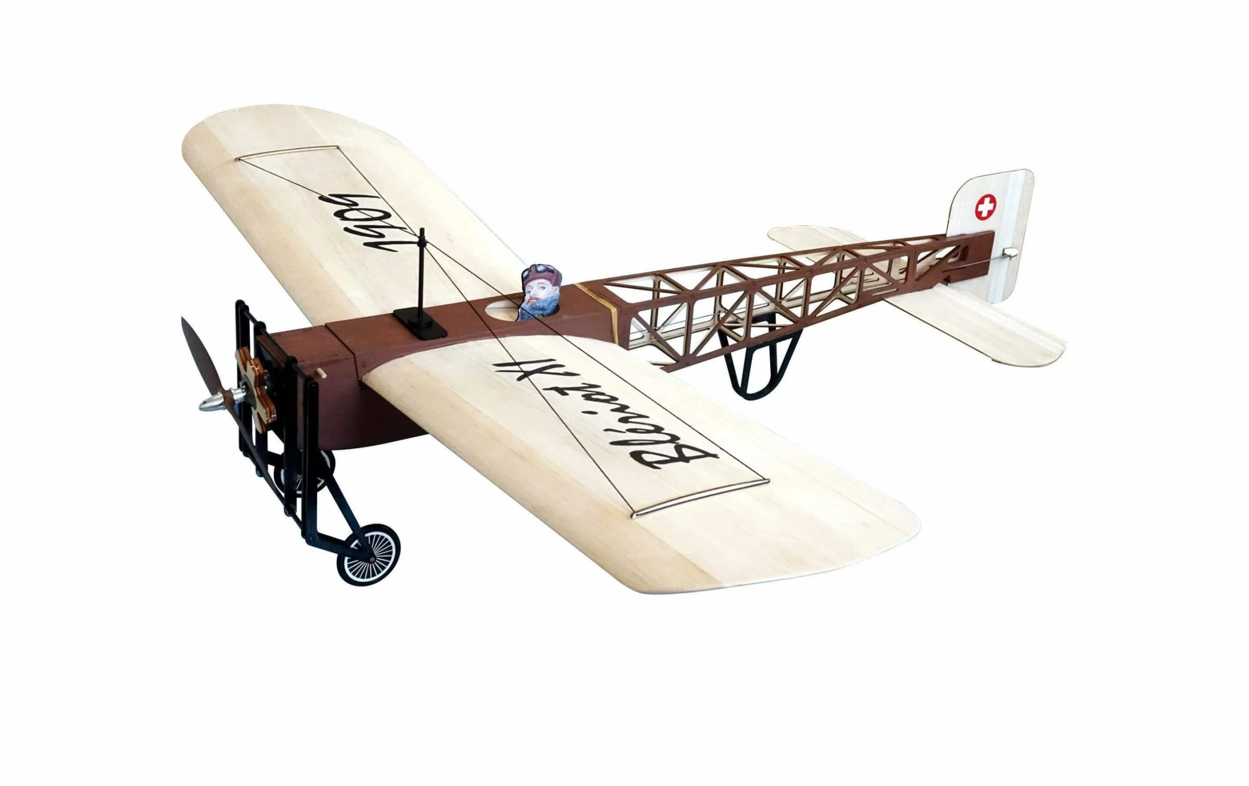 Aerobel Avion Blériot XL 1909 Kit 1000 Mm - Avions 3 Aerobel Avion Blériot XL 1909 Kit 1000 Mm - Avions