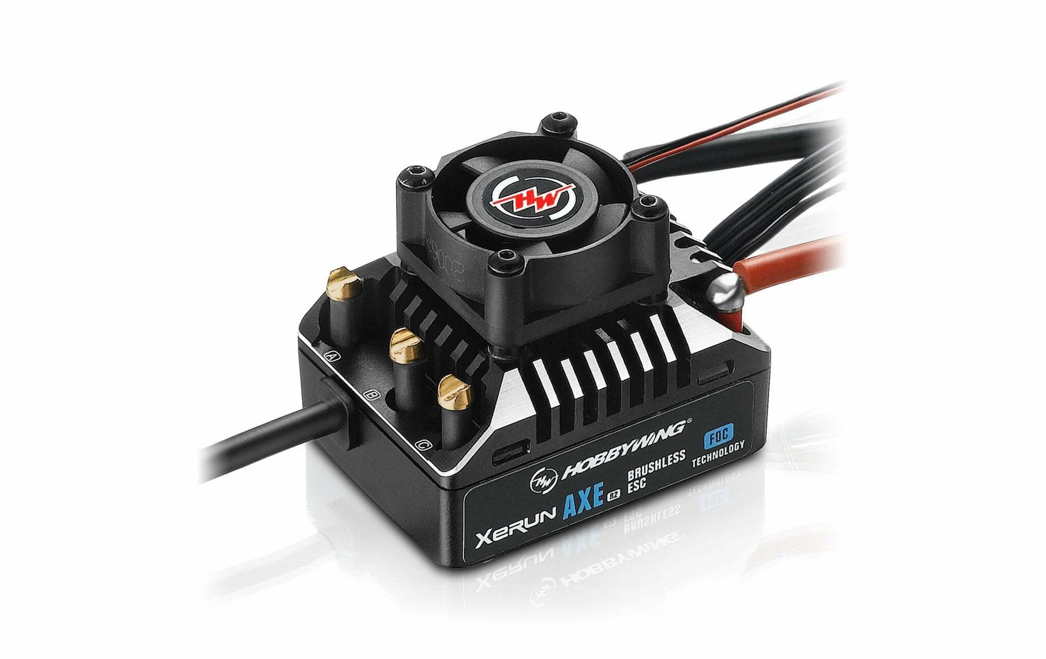 Hobbywing Régulateur Brushless Xerun AXE R2, Crawler, 80A, 2-3S - Moteurs ⋅ Régulateurs 3 Hobbywing Régulateur Brushless Xerun AXE R2, Crawler, 80A, 2-3S - Moteurs ⋅ Régulateurs