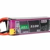 Hacker Batterie RC LiPo 5100 MAh 18,5 V 20C TopFuel ECO-X MTAG F3A - Accus