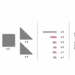 Kyosho Europe Kyosho Mini-Z GP Circuit 50x50 45° Corner Set Pour 2 Courbes - Moteurs ⋅ Régulateurs -Kyosho Shop unnamed file 6210