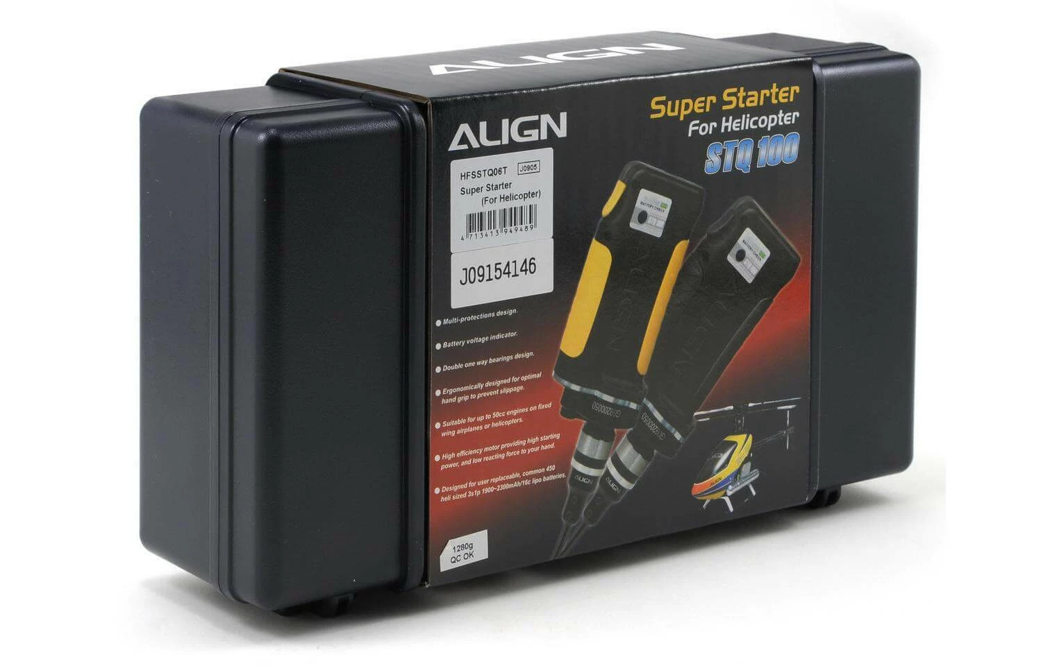 ALIGN Démarreur Pour Hélicoptère, Noir - Helicos Pièce De Rechange 4 ALIGN Démarreur Pour Hélicoptère, Noir - Helicos Pièce De Rechange – Image 2