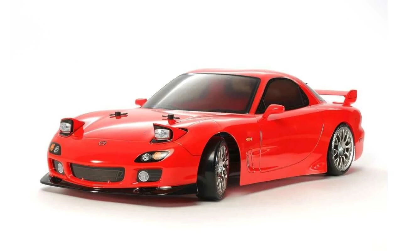 Tamiya Drift Mazda RX-7 FD3S, TT-02D Kit De Construction 1:10 - On-Road Modèle 3 Tamiya Drift Mazda RX-7 FD3S, TT-02D Kit De Construction 1:10 - On-Road Modèle