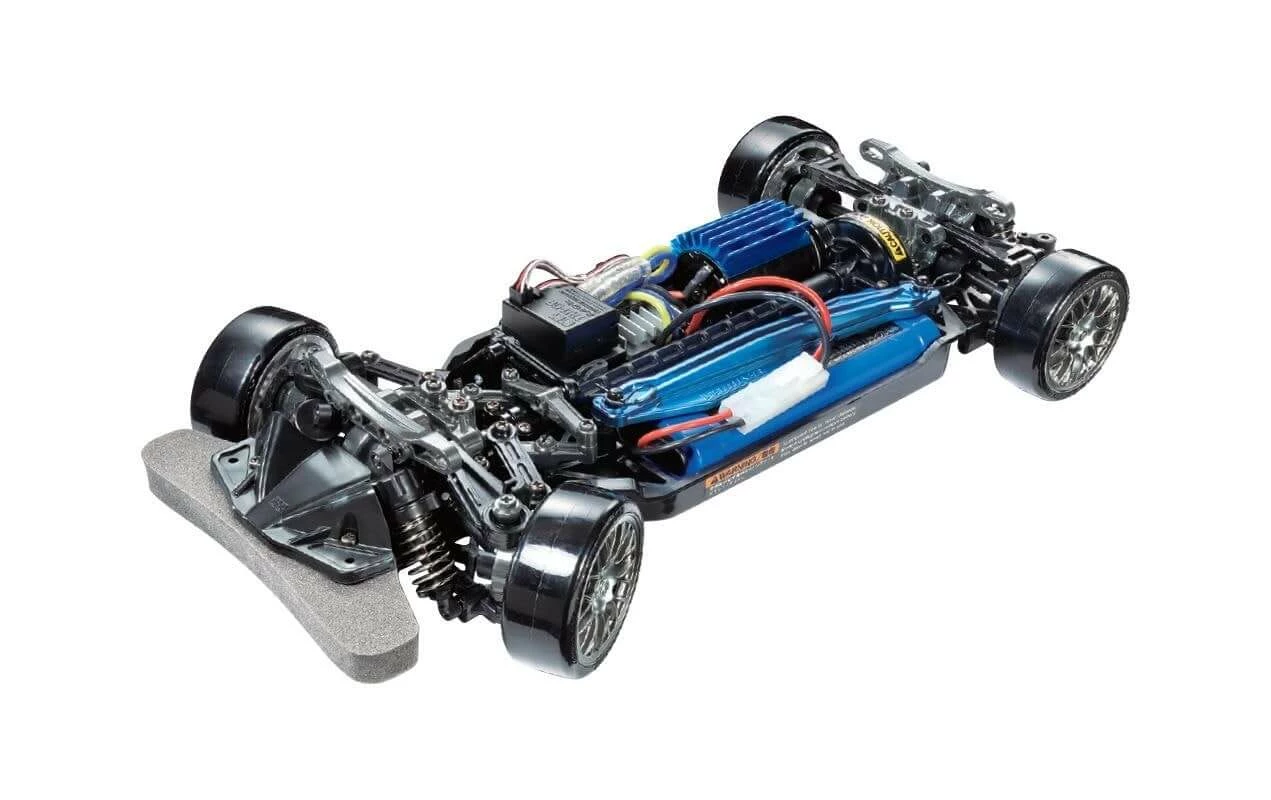 Tamiya Drift Mazda RX-7 FD3S, TT-02D Kit De Construction 1:10 - On-Road Modèle 4 Tamiya Drift Mazda RX-7 FD3S, TT-02D Kit De Construction 1:10 - On-Road Modèle – Image 2