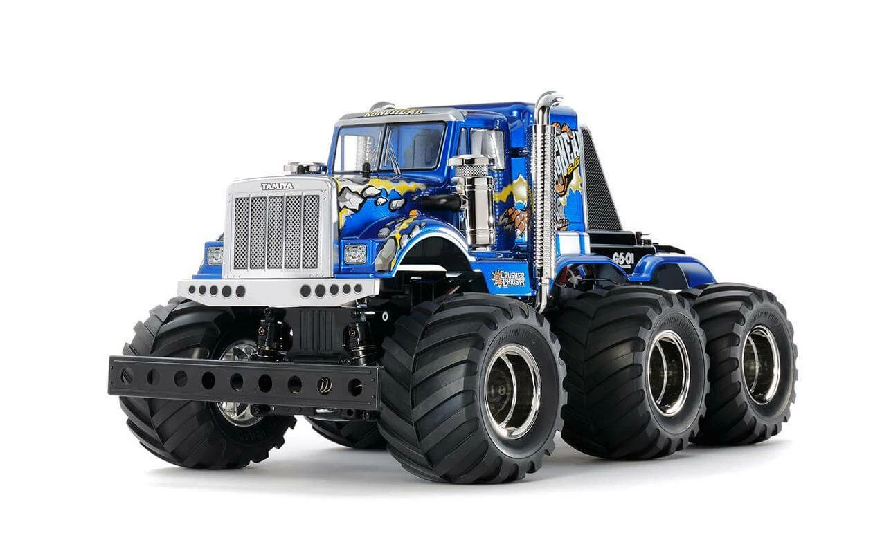 Tamiya Monster Truck Konghead 6x6 Kit De Construction - Off-Road Modèle 3 Tamiya Monster Truck Konghead 6x6 Kit De Construction - Off-Road Modèle