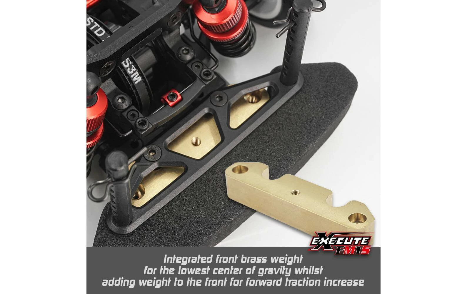 Xpress Voiture De Tourisme Chassis Execute FM1S, FWD, 1:10, Kit De Construction - On-Road Modèle 5 Xpress Voiture De Tourisme Chassis Execute FM1S, FWD, 1:10, Kit De Construction - On-Road Modèle – Image 3