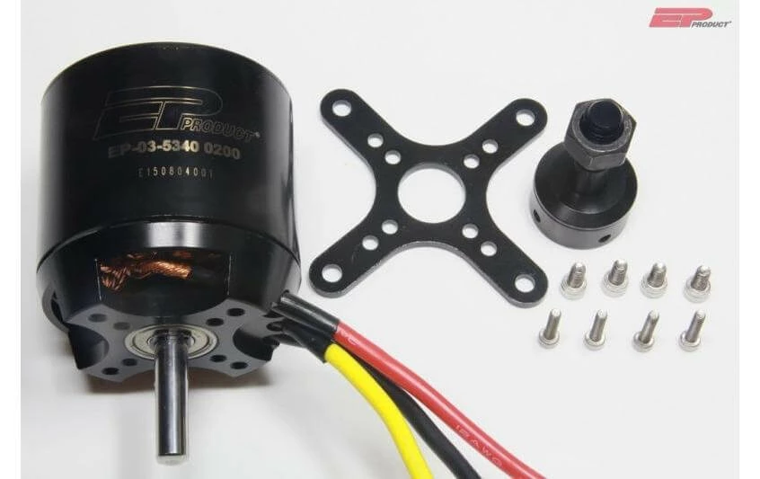 EP Moteur Brushless V2 Premium 5340-200KV - Moteurs ⋅ Régulateurs 3 EP Moteur Brushless V2 Premium 5340-200KV - Moteurs ⋅ Régulateurs