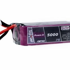 Hacker Batterie RC LiPo 5000 MAh 25,9 V 35C Pot Fuel Power-X MTAG - Accus