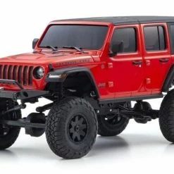 Kyosho Europe Kyosho Scale Crawler Mini-Z Jeep Wrangler Rubicon, Rouge 1:24, ARTR - Off-Road Modèle