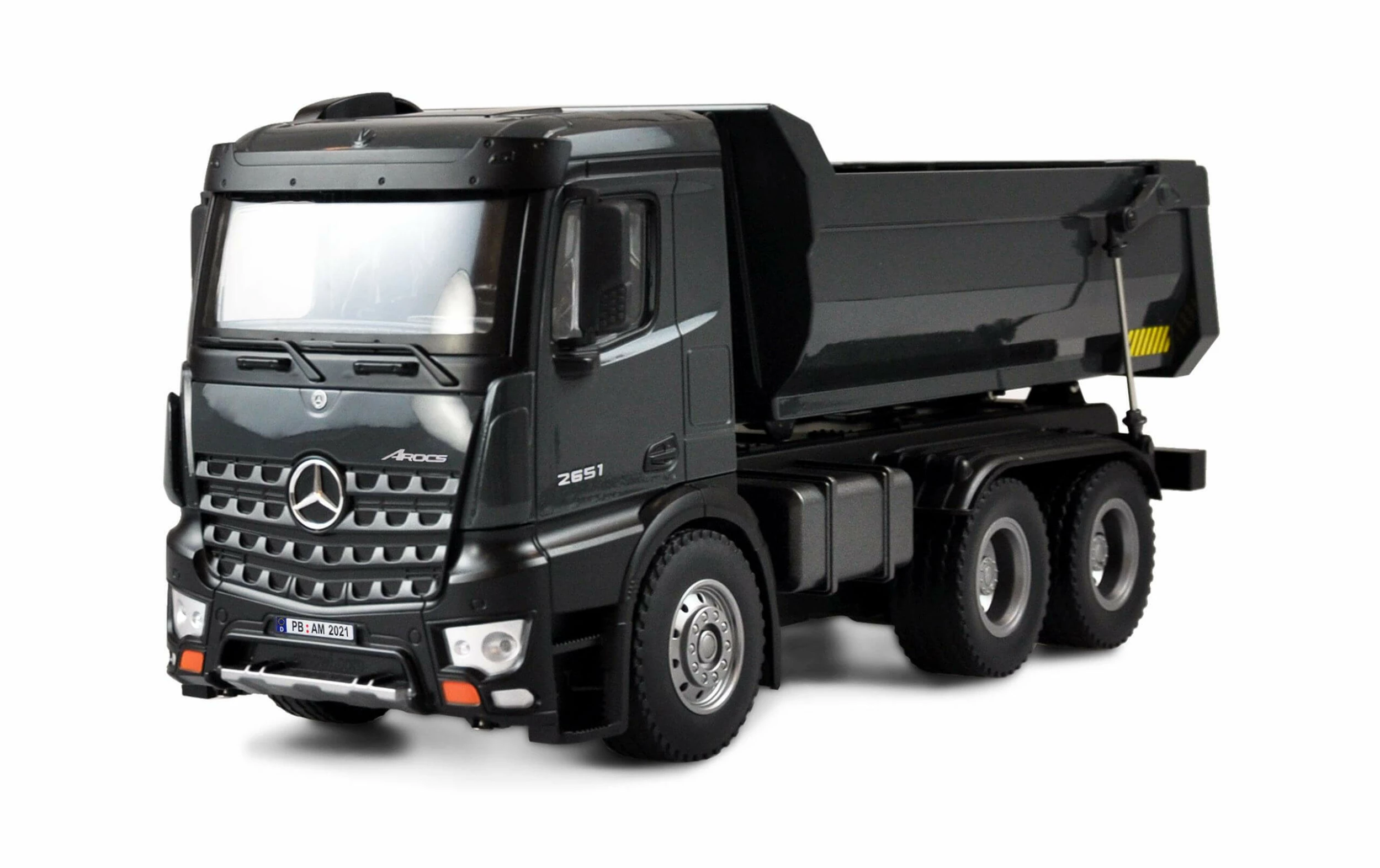 Amewi Camion-benne Mercedes-Benz Arocs Pro, Métal, RTR, 1:18 - Véhicule Utilitaire 3 Amewi Camion-benne Mercedes-Benz Arocs Pro, Métal, RTR, 1:18 - Véhicule Utilitaire