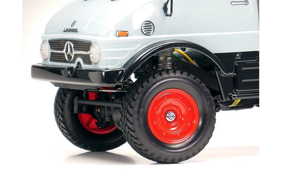 Tamiya Mercedes-Benz Unimog 406, CC-02 4WD, Kit, 1:10 - Véhicule Utilitaire 5 Tamiya Mercedes-Benz Unimog 406, CC-02 4WD, Kit, 1:10 - Véhicule Utilitaire – Image 3