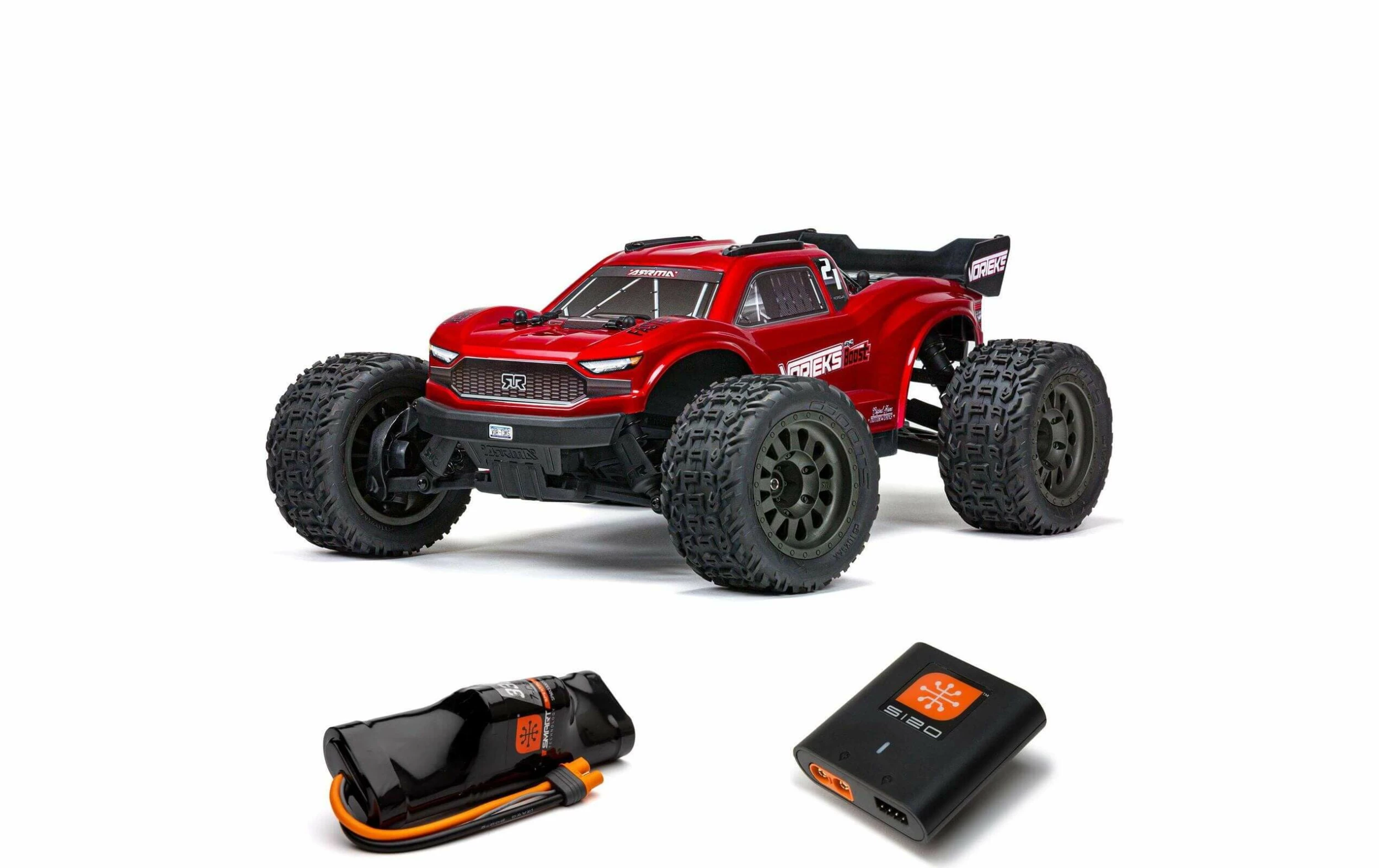 Arrma Stadium Truck Vorteks 4x2 Boost Mega, Rouge RTR, 1:10 - Off-Road Modèle 4 Arrma Stadium Truck Vorteks 4x2 Boost Mega, Rouge RTR, 1:10 - Off-Road Modèle – Image 2