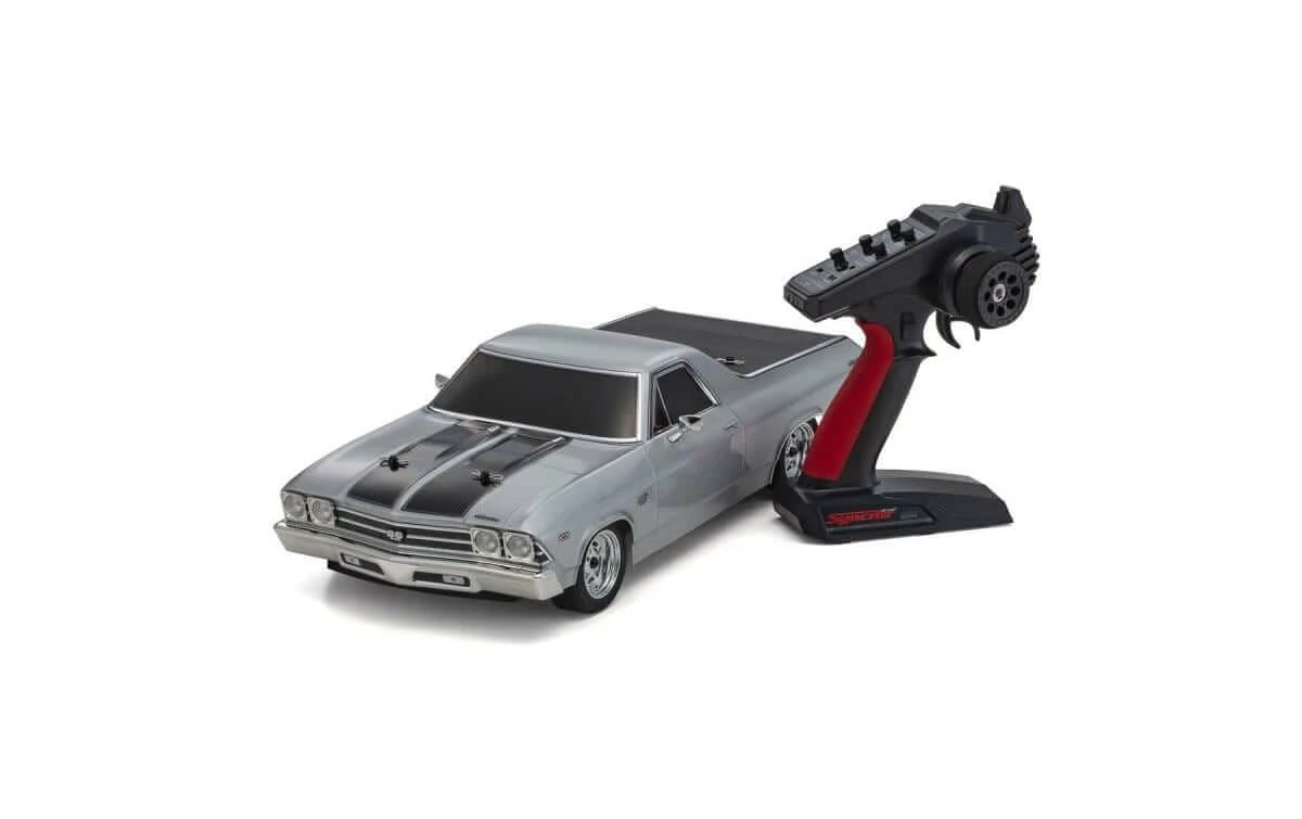 Kyosho Europe Kyosho Voiture De Série Fazer MK2 Chevy El Camino SS, Gris 1:10, ARTR - On-Road Modèle 4 Kyosho Europe Kyosho Voiture De Série Fazer MK2 Chevy El Camino SS, Gris 1:10, ARTR - On-Road Modèle – Image 2