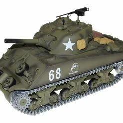 Amewi Tank Sherman U.S. M4A3 105mm Howitzer RTR - Véhicule Utilitaire