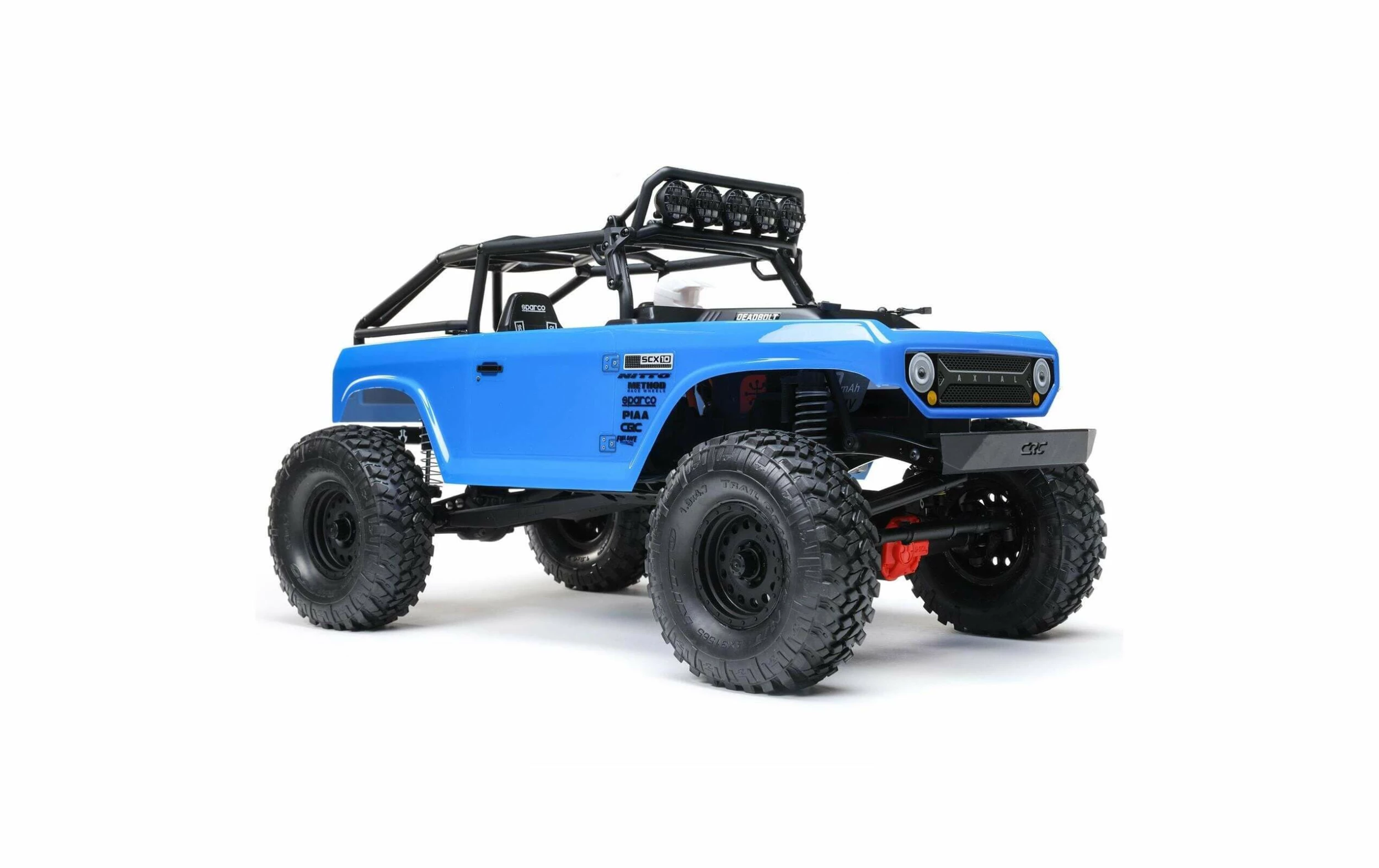 Axial Scale Crawler SCX10 II Deadbolt, Bleu ARTR, 1:10 - Off-Road Modèle 4 Axial Scale Crawler SCX10 II Deadbolt, Bleu ARTR, 1:10 - Off-Road Modèle – Image 2