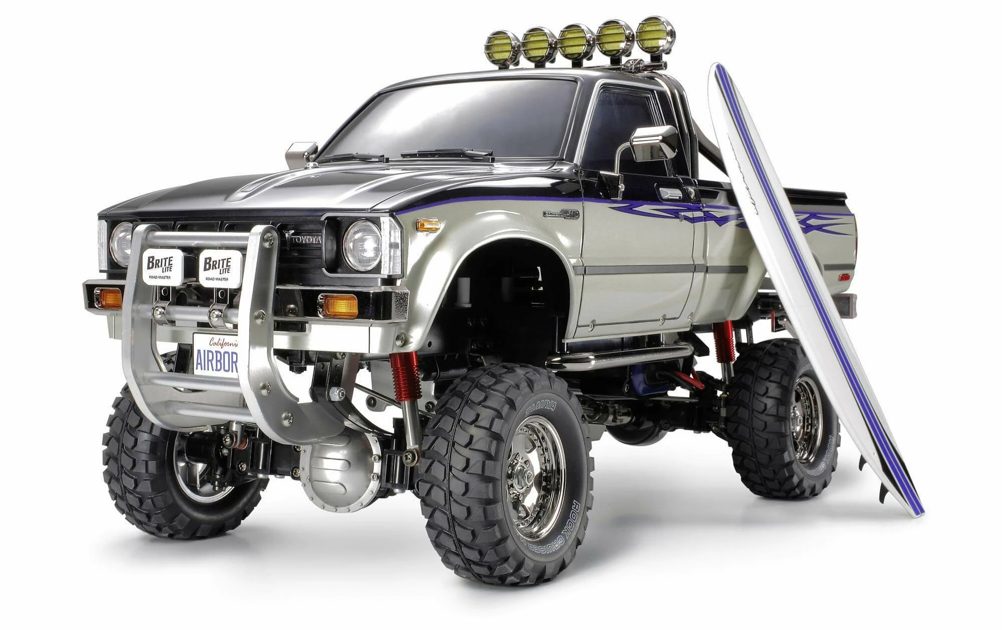 Tamiya Scale Crawler Toyota Hilux High Lift 1:10, Kit De Construction - Off-Road Modèle 3 Tamiya Scale Crawler Toyota Hilux High Lift 1:10, Kit De Construction - Off-Road Modèle