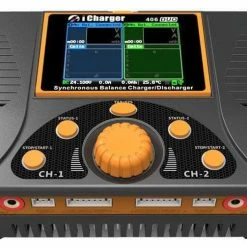 Junsi Chargeur Double ICharger 406 Duo 1-12S, 1400 W - Alimentation éléctrique