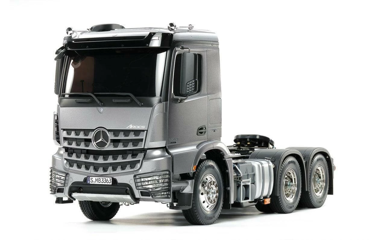 Tamiya Camion MB 3363 6x4 Arocs Light Gun Metal Kit De Construction - Véhicule Utilitaire 3 Tamiya Camion MB 3363 6x4 Arocs Light Gun Metal Kit De Construction - Véhicule Utilitaire