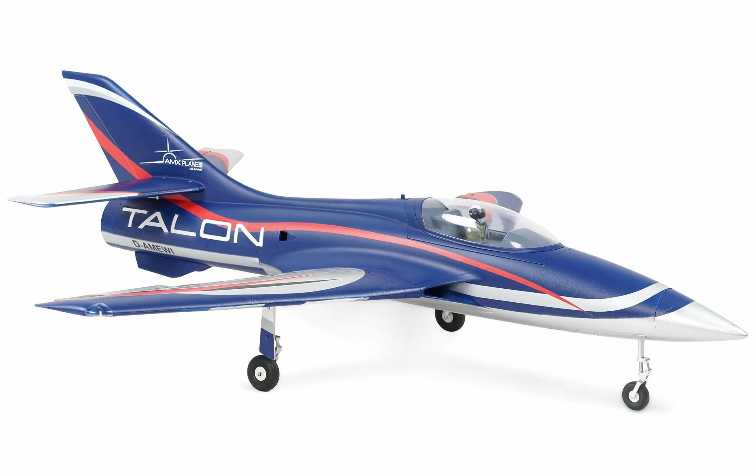 Amewi Jet De Turbine Talon 80 Mm EDF, 1100 Mm, Bleu, PNP - Avions 4 Amewi Jet De Turbine Talon 80 Mm EDF, 1100 Mm, Bleu, PNP - Avions – Image 2