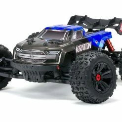 Arrma Monster Truck Kraton 4x4 V2 BLX 4S, Bleu 1:10, ARTR - Off-Road Modèle
