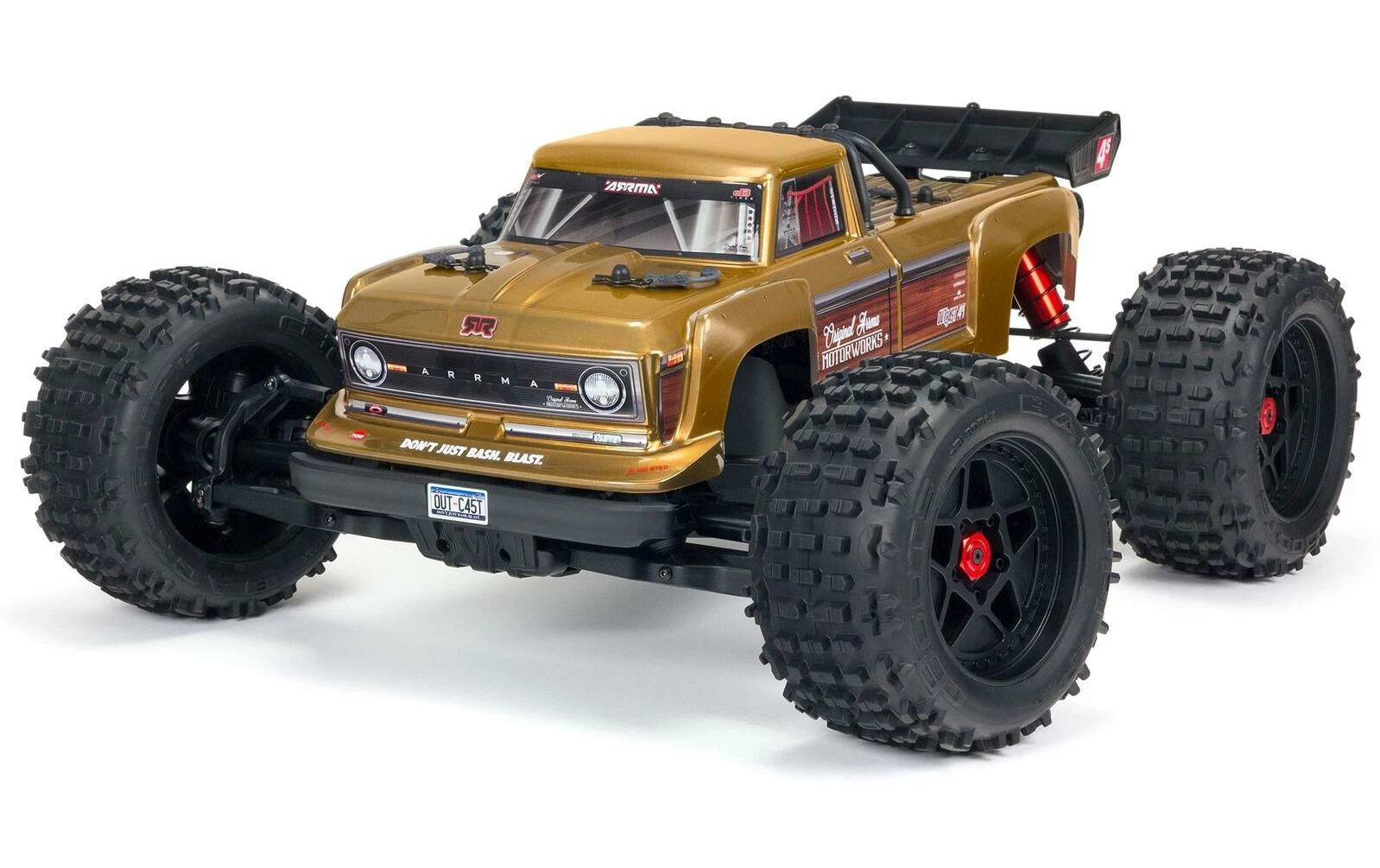 Arrma Monster Truck Outcast 4x4 V2 BLX 4S, Bronze 1:10, ARTR - Off-Road Modèle 3 Arrma Monster Truck Outcast 4x4 V2 BLX 4S, Bronze 1:10, ARTR - Off-Road Modèle