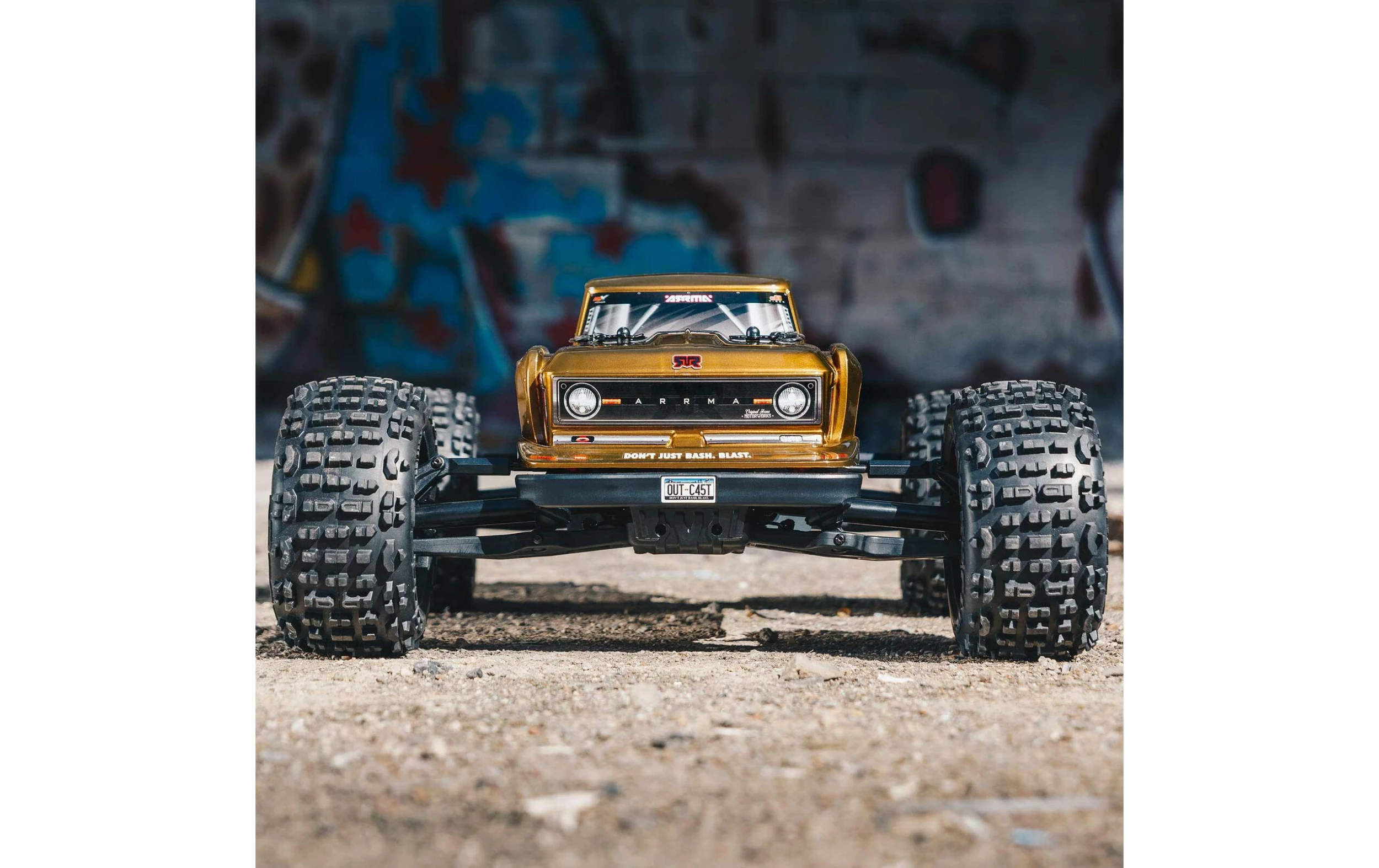 Arrma Monster Truck Outcast 4x4 V2 BLX 4S, Bronze 1:10, ARTR - Off-Road Modèle 5 Arrma Monster Truck Outcast 4x4 V2 BLX 4S, Bronze 1:10, ARTR - Off-Road Modèle – Image 3