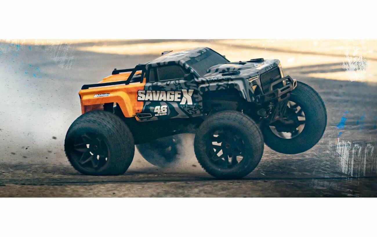 HPI Monster Truck Savage X 4.6 Big Block Nitro ARTR, 1:8 - Off-Road Modèle 4 HPI Monster Truck Savage X 4.6 Big Block Nitro ARTR, 1:8 - Off-Road Modèle – Image 2