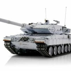 Torro Tank 1:16 Leopard 2A6 BB Blanc - Véhicule Utilitaire